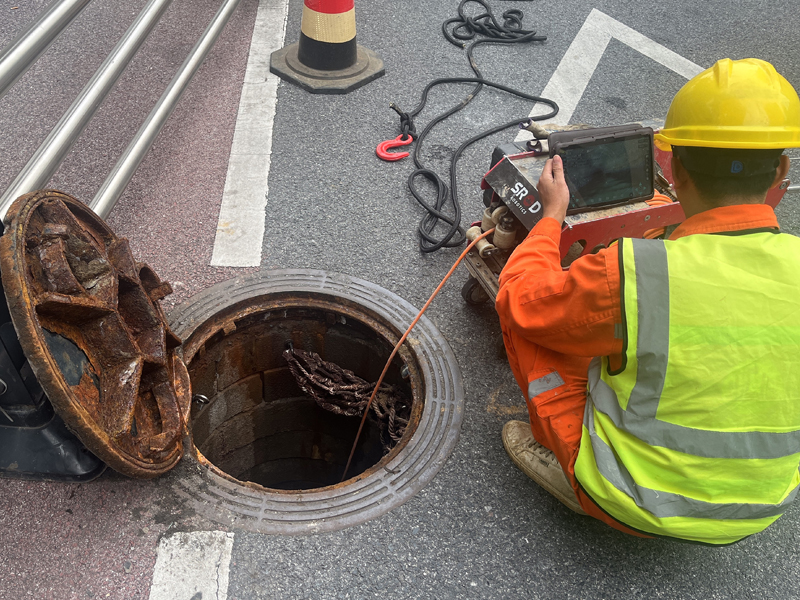 中央门市政管道内窥检测
